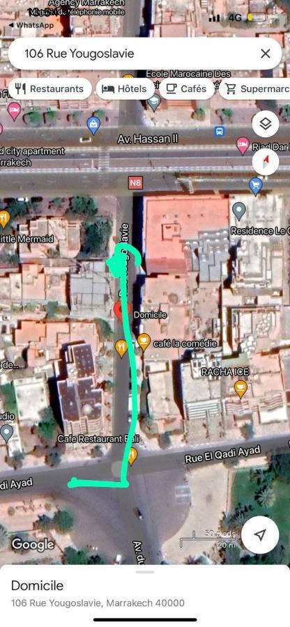 Palace B Av Hassan II Marrakech 40000-Specious Unit#7 Marrakesh Exterior foto